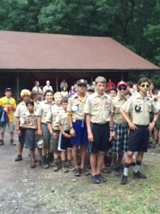 Camp Bowman, Goshen Scout Reservation, July 2016