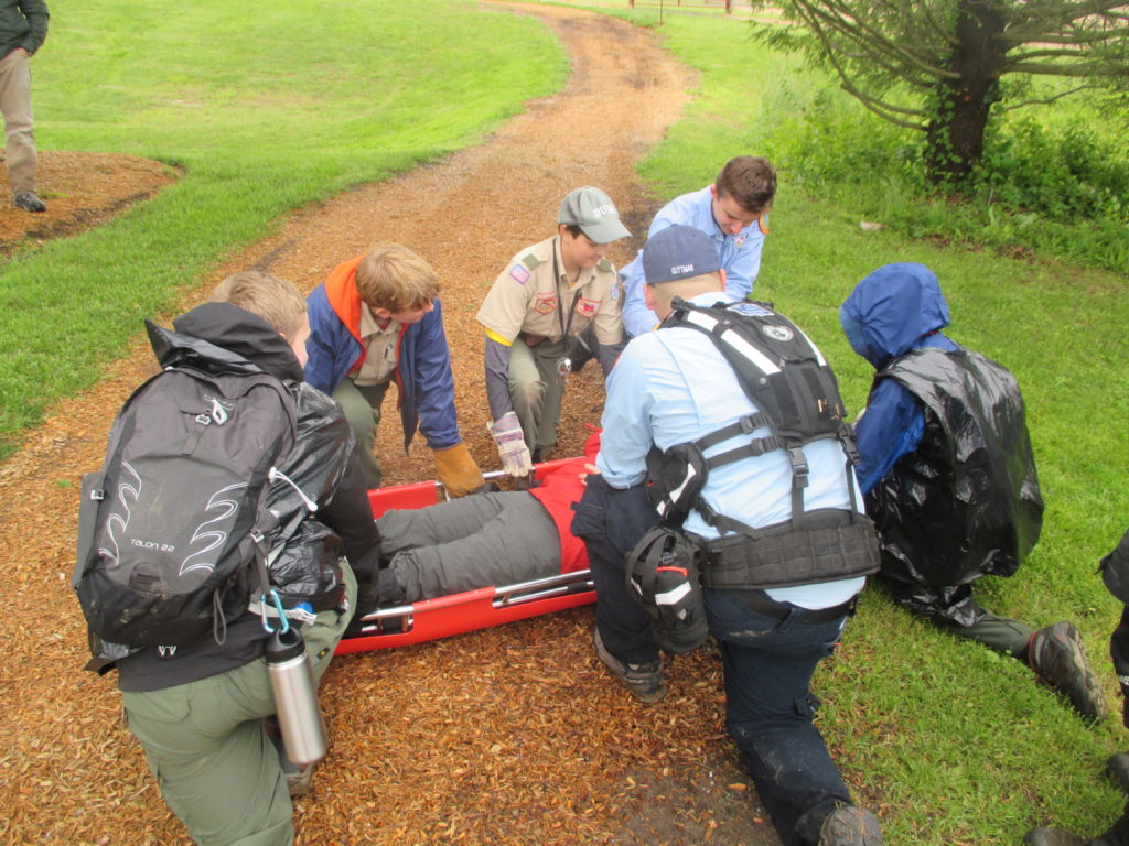 Scouts Earn Search Rescue Merit Badge BSA Troop 233 Bethesda MD